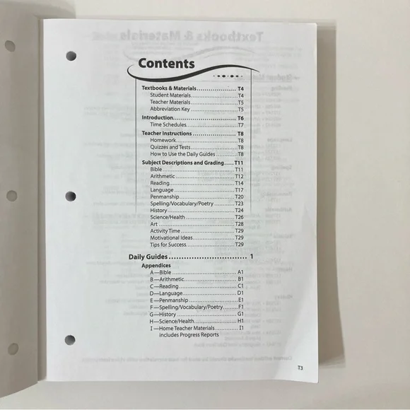 Abeka Homeschool Grade 6 Video Manual - Picture 4 of 12